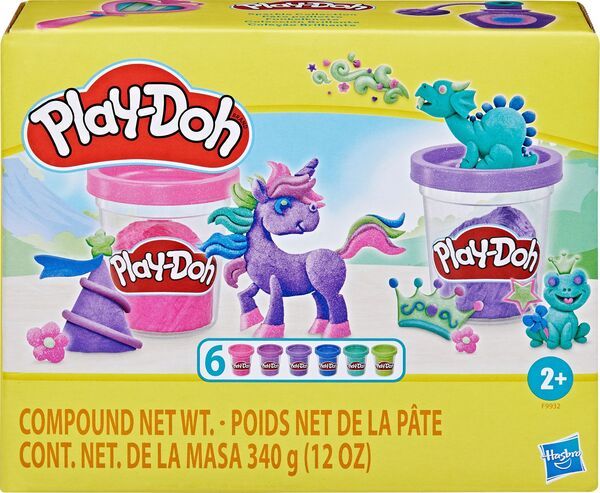 Glitter klei Play Doh