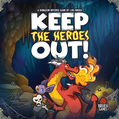 Keep The Heroes Out – strategisch bordspel – 1 tot 4 spelers