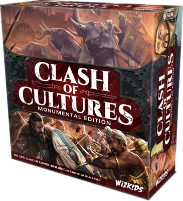 Clash of Cultures Monumental Edition - EN – strategisch bordspel – 2 tot 4 spelers