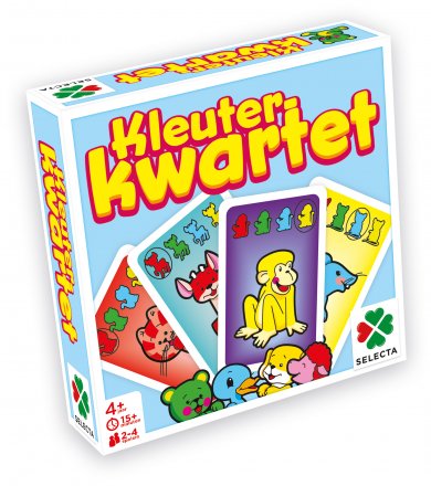 Kleuter Kwartet – kaartspel voor kinderen Vanaf 5 jaar