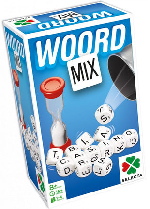 Woord Mix – gezellig dobbelspel – 2 tot 4 spelers