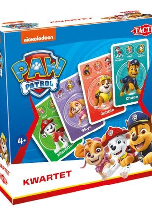 Paw Patrol Kwartet – kaartspel voor kinderen Vanaf 4 jaar