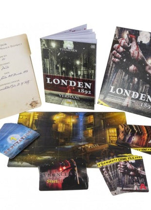 Crime Scene Londen NL – gezellig kaartspel – 2 tot 4 spelers
