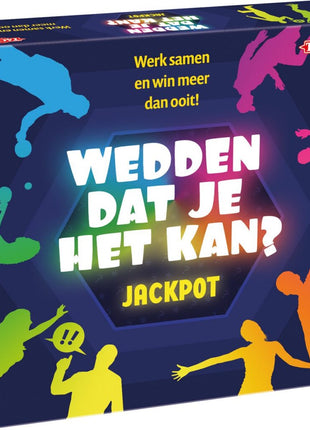 Wedden dat je het kan? Jackpot – gezellig bordspel – 2 tot 4 spelers