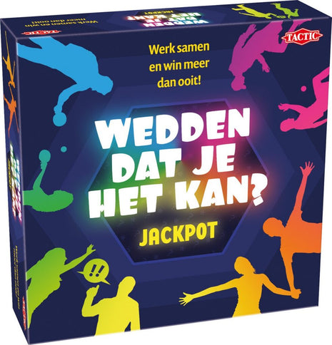 Wedden dat je het kan? Jackpot – gezellig bordspel – 2 tot 4 spelers