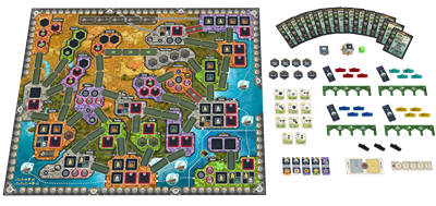 Dit is een foto van het spel Nucleum Australia te koop bij Speldorado Spellenwinkel Delft