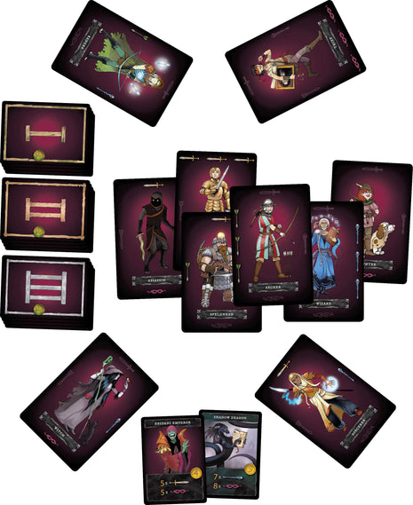 Dit is een foto van het spel Dungeon Rush te koop bij Speldorado Spellenwinkel Delft