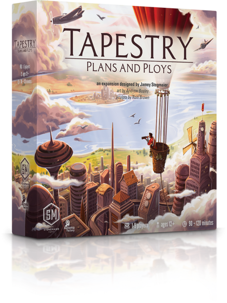 Tapestry Plans & Ploys Exp. – strategisch bordspel – 1 tot 5 spelers