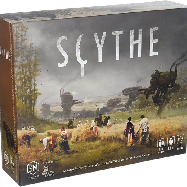 Dit is een foto van het spel Scythe EN te koop bij Speldorado Spellenwinkel Delft