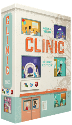Clinic Deluxe – strategisch bordspel – 1 tot 4 spelers