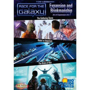 Race for the Galaxy Expansion and Brinkmanship EN – strategisch kaartspel – 1 tot 6 spelers