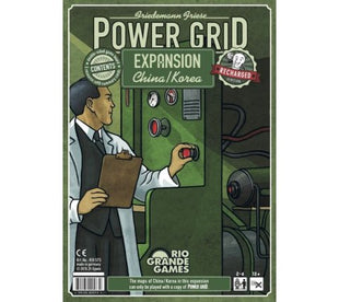 power grid china korea – strategisch bordspel – 2 tot 4 spelers