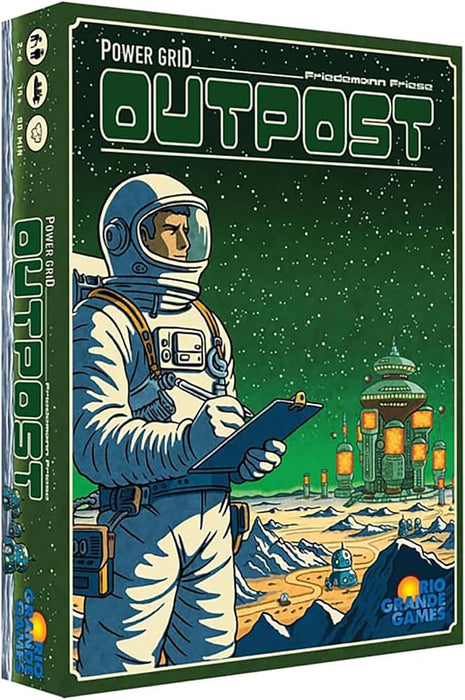 Power Grid Outpost - EN – strategisch bordspel – 2 tot 4 spelers