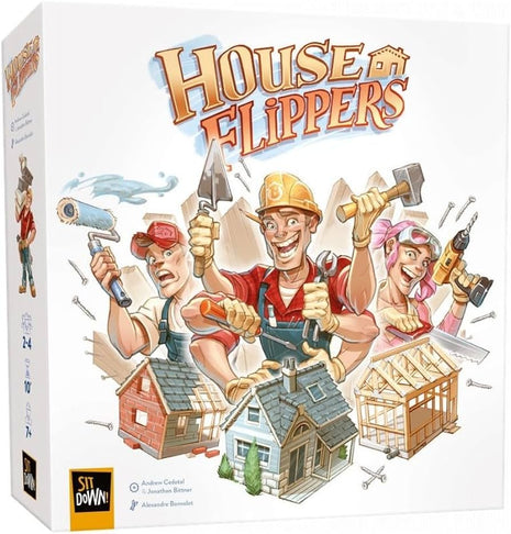 House Flippers – party bordspel – 2 tot 8 spelers