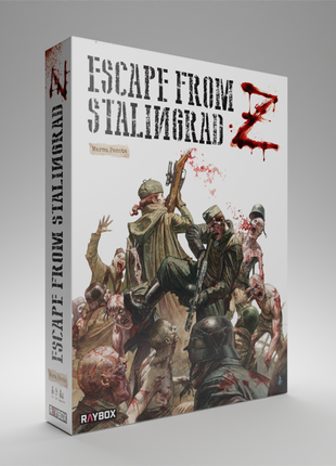 Escape from Stalingrad Z Box Set – strategisch dobbelspel –1 speler