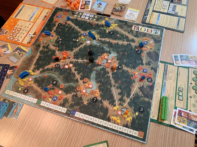 Dit is een foto van het spel Root The Clockwork Expansion EN te koop bij Speldorado Spellenwinkel Delft