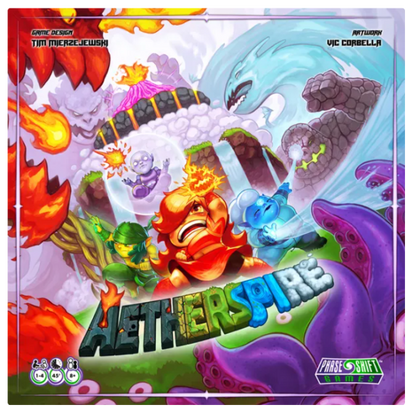 Aetherspire - EN – gezellig dobbelspel – 1 tot 4 spelers