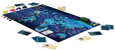 Dit is een foto van het spel Pandemic Legacy Red Season 1 EN te koop bij Speldorado Spellenwinkel Delft