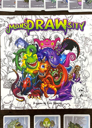 Monsdrawsity - EN – party kaartspel – 3 tot 8 spelers