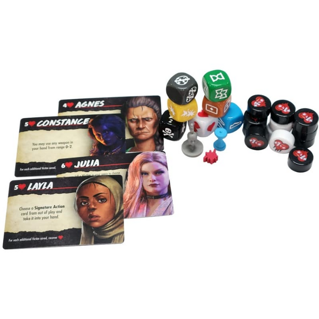 Dit is een foto van het spel Final Girl: Box of Props  - EN te koop bij Speldorado Spellenwinkel Delft