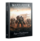 Dit is een afbeelding van het miniatuur age of darkness rulebook -  horus heresy voor het spel Warhammer, te koop bij Tabletop Miniature Wargames spellenwinkel Speldorado in delft
