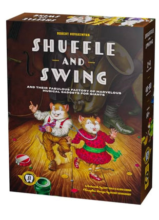 Shuffle and Swing – strategisch bordspel – 2 tot 4 spelers