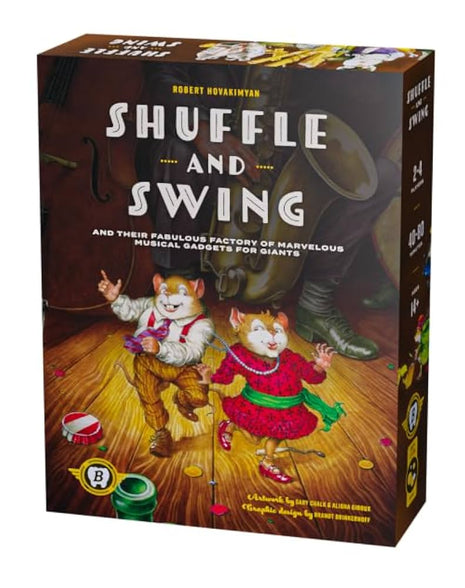 Shuffle and Swing – strategisch bordspel – 2 tot 4 spelers