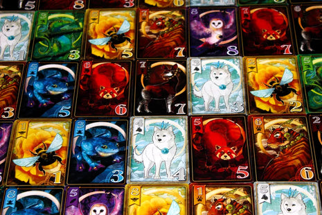 Dit is een foto van het spel Animal Kingdoms - EN te koop bij Speldorado Spellenwinkel Delft