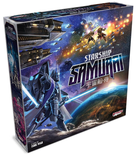 Dit is een foto van het spel Starship Samurai te koop bij Speldorado Spellenwinkel Delft
