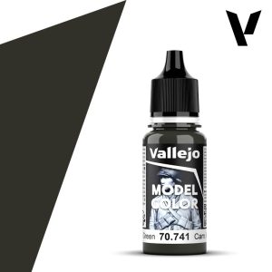 109 - Cam. Black Green - verf – verf en gereedschap voor miniaturen