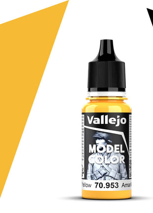 027 - Flat Yellow - verf – verf en gereedschap voor miniaturen
