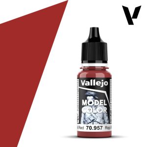 039 - Flat Red - verf – verf en gereedschap voor miniaturen
