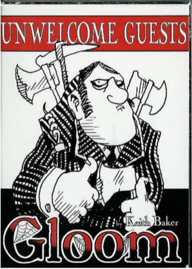 Unwelcome Guests Gloom Expansion – gezellig kaartspel – 2 tot 4 spelers