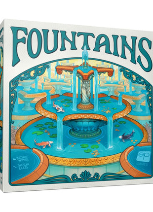 Fountains – strategisch bordspel – 1 tot 5 spelers