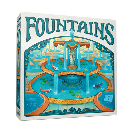 Fountains – strategisch bordspel – 1 tot 5 spelers