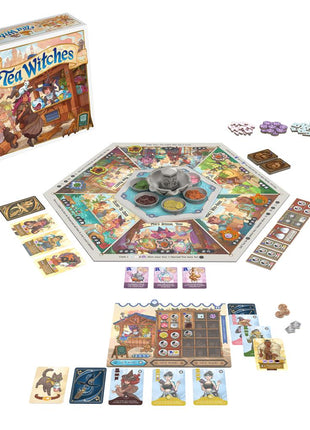 Tea Witches – gezellig bordspel – 2 tot 4 spelers