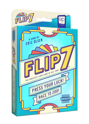 Flip 7 (EN) Compact – gezellig kaartspel – 3 tot 24 spelers