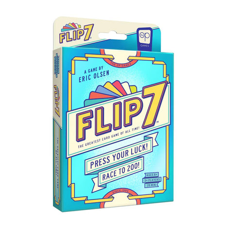 Flip 7 (EN) Compact – gezellig kaartspel – 3 tot 24 spelers
