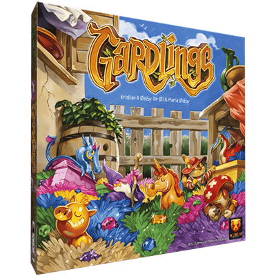 Gardlings – gezellig bordspel – 1 tot 4 spelers