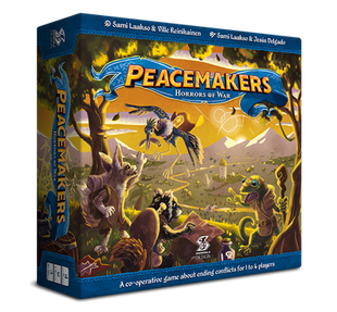 Peacemakers: Horros of war - EN – strategisch bordspel – 1 tot 4 spelers