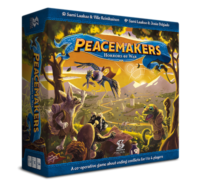 Dit is een foto van het spel Peacemakers: Horros of war - EN te koop bij Speldorado Spellenwinkel Delft