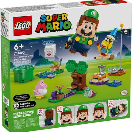 Avonturen met interactieve LEGO Luigi 71440 Super Mario