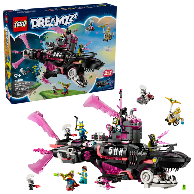 Nachtmerrie haaienonderzeeër - 71500 - Dreamz