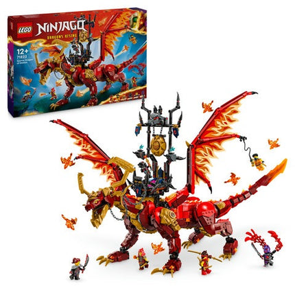 Ninjago Bronnendraak van de beweging 71822 Lego