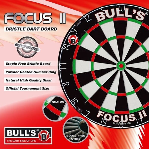 Bulls Focus Bristle Dartboard, 72110391 van Vedes te koop bij Speldorado !