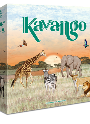 Kavango – gezellig bordspel – 1 tot 5 spelers