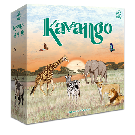Kavango – gezellig bordspel – 1 tot 5 spelers