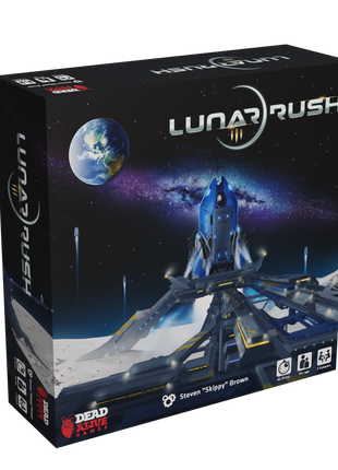 Lunar Rush - En – strategisch bordspel – 1 tot 4 spelers