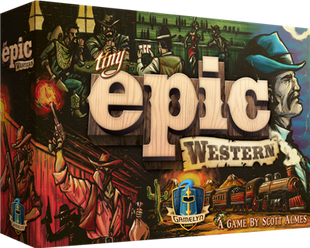 Tiny Epic Westerns - EN – strategisch kaartspel – 1 tot 4 spelers