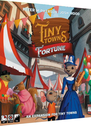 Tiny Towns Fortune – gezellig bordspel – 1 tot 5 spelers